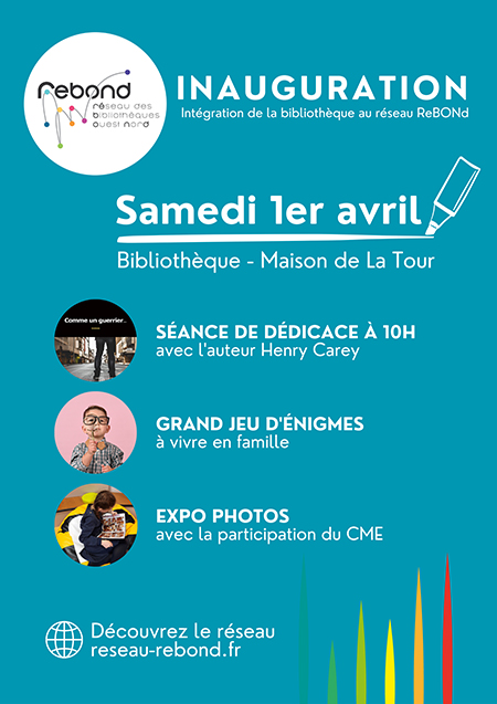 La bibliothèque de La Tour-de-Salvagny reçoit Henry Carey