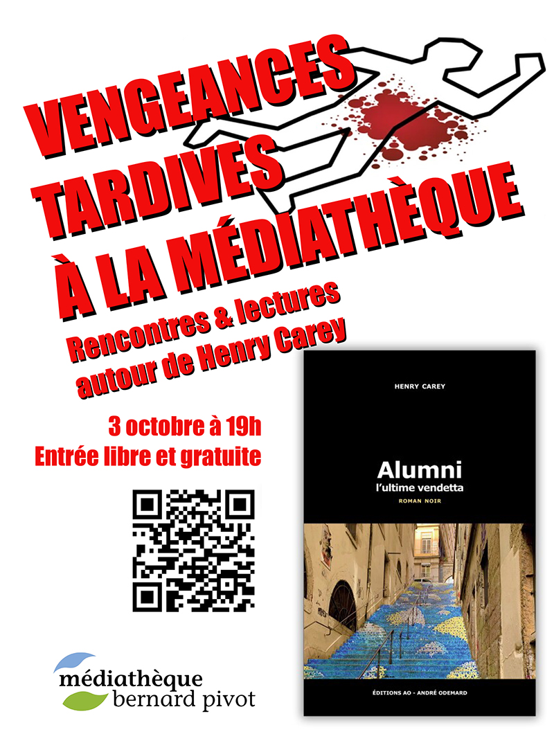 “Vengeances tardives” à la Médiathèque de Caluire