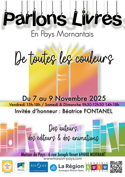Parlons livres, en pays Mornantais (Rhône)