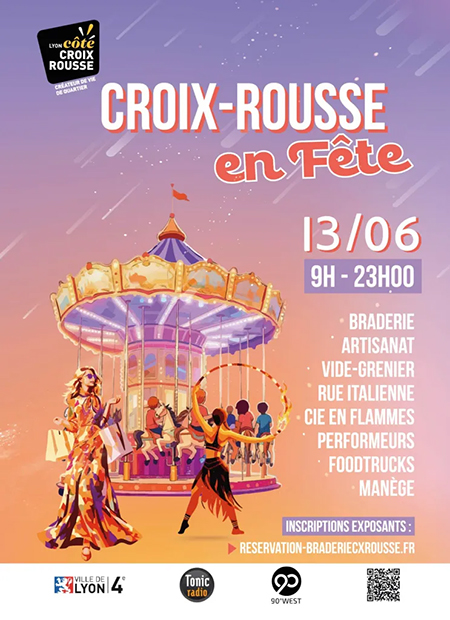 Croix-Rousse en fête, avec Henry Carey